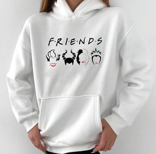 Sudadera Villanas Friends Disney